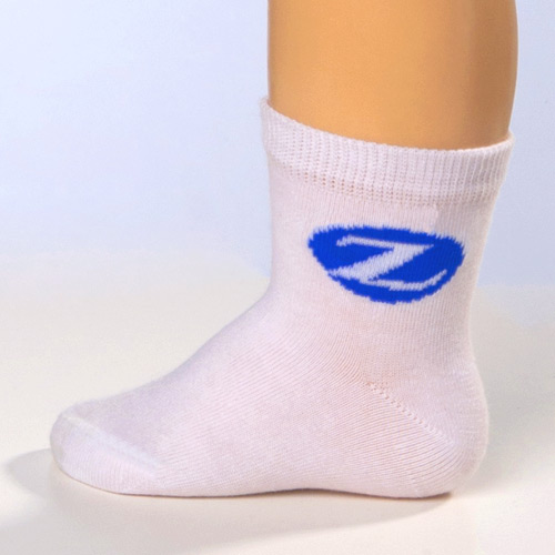 Babysocken aus Baumwolle mit Logo als Werbemittel Babysocken aus Baumwolle mit Logo als Werbemittel