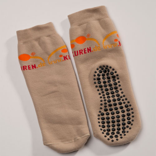 Kindersocken mit Logo und/oder Antirutschbeschichtung als Werbemittel